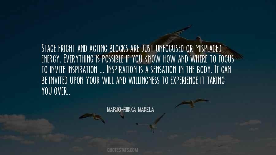 Body Experience Quotes #620862
