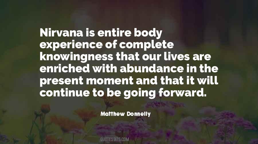 Body Experience Quotes #637434