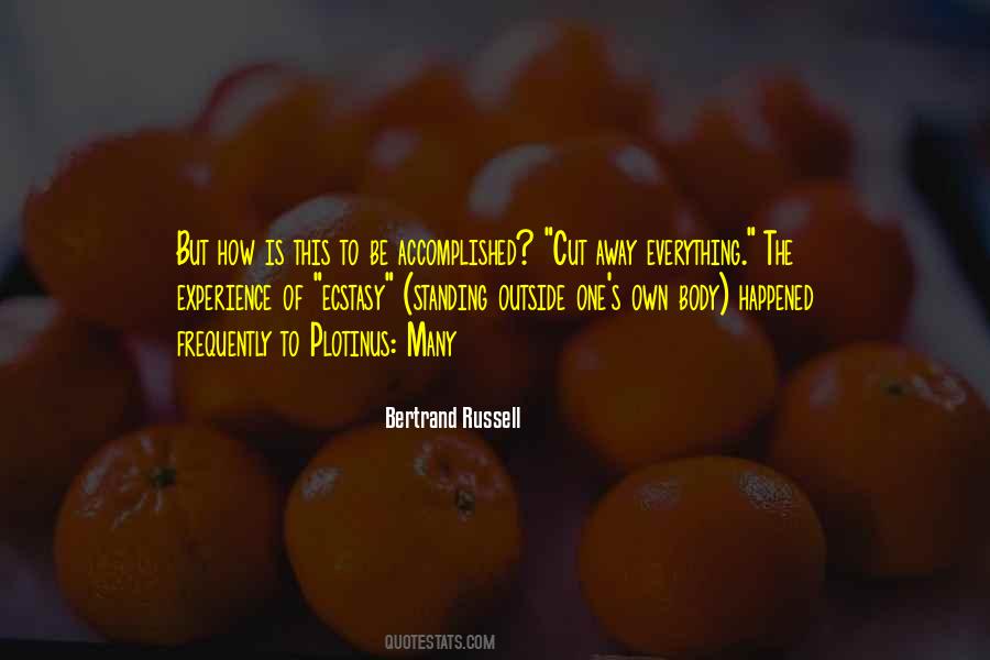 Body Experience Quotes #6635