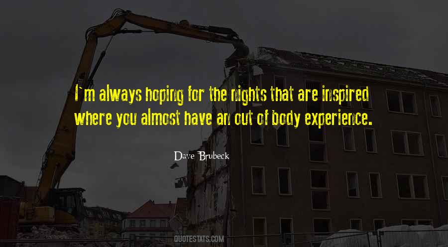 Body Experience Quotes #68257