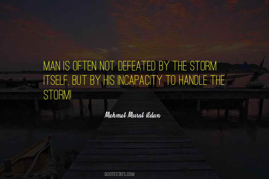 Not Defeated Quotes #1715266