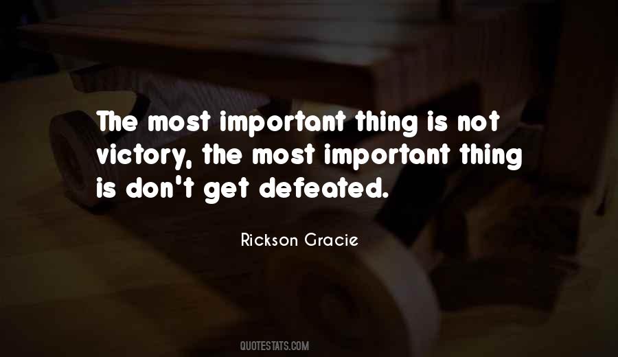 Not Defeated Quotes #580545