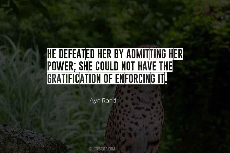 Not Defeated Quotes #632839