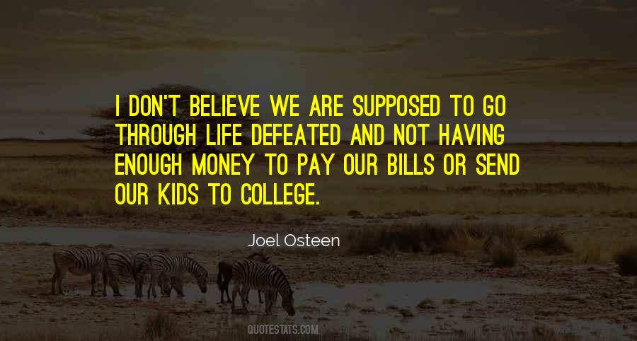 Not Defeated Quotes #853612