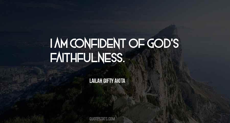 Quotes About God's Faithfulness #1810250