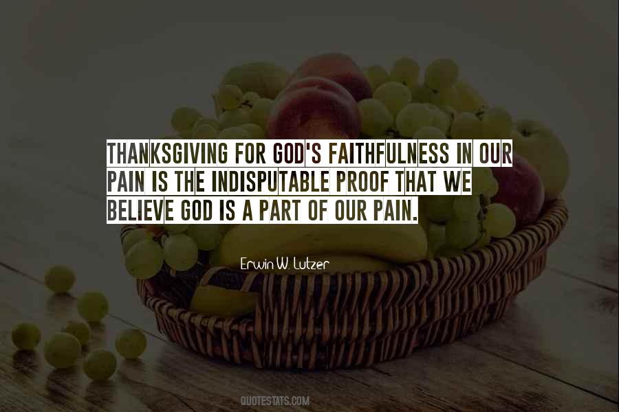 Quotes About God's Faithfulness #52382