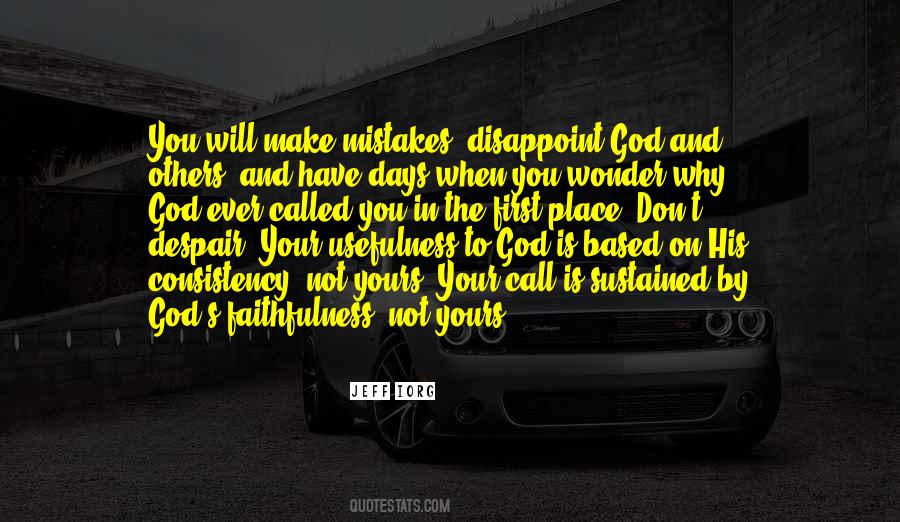 Quotes About God's Faithfulness #639743