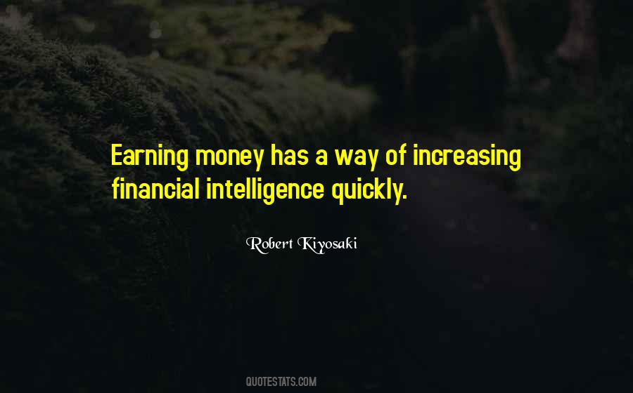 Financial Intelligence Quotes #1822249