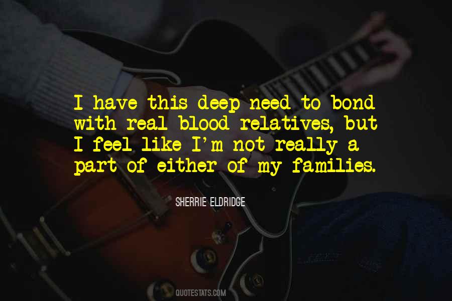 Blood Families Quotes #1616791