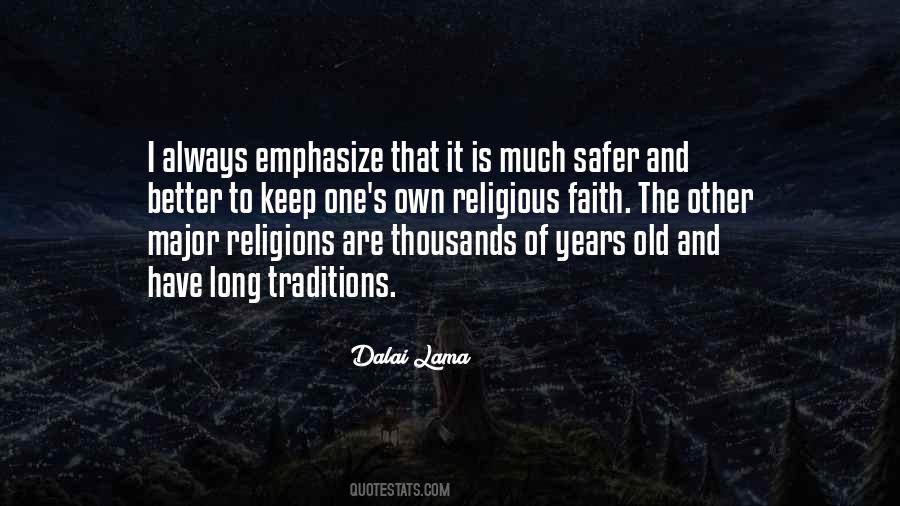 Quotes About Religious Faith #384139