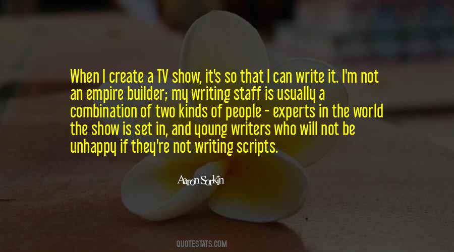 Tv Writers Quotes #1635723