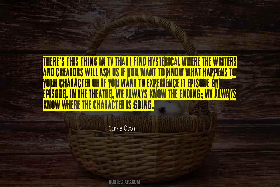 Tv Writers Quotes #1813825