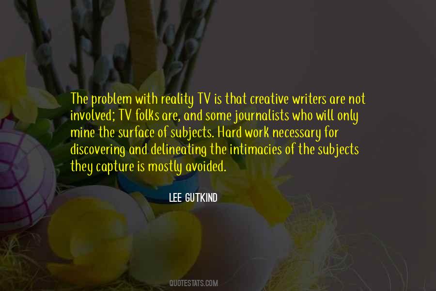 Tv Writers Quotes #343723