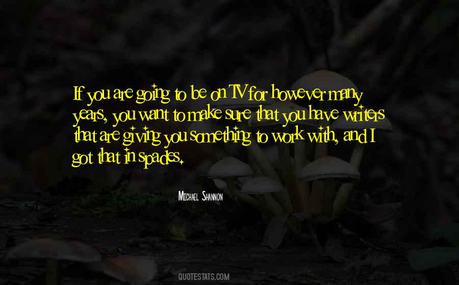 Tv Writers Quotes #873129