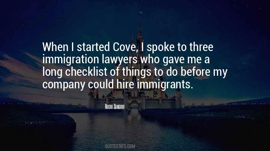 Quotes About Immigrants #1223797