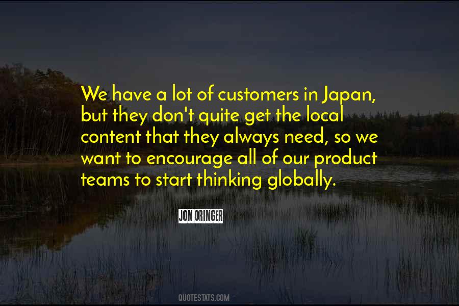 Think Globally Quotes #403058
