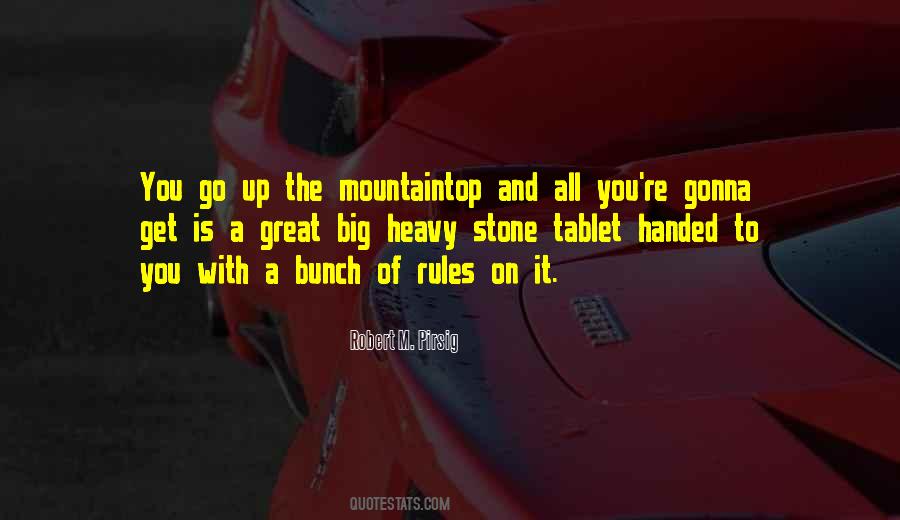 Stone Tablet Quotes #675092