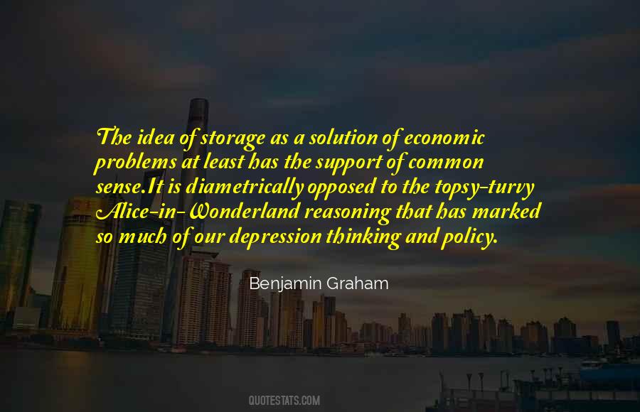 Quotes About Economic Problems #1054551