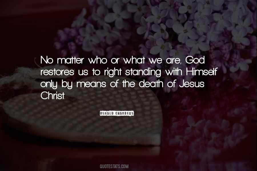 Quotes About Death Of Jesus Christ #1211309