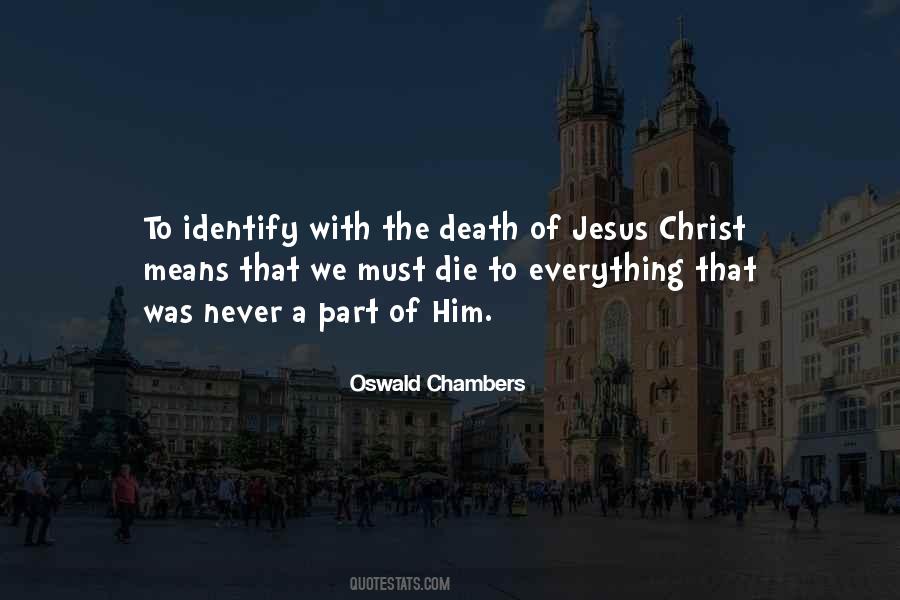 Quotes About Death Of Jesus Christ #852577