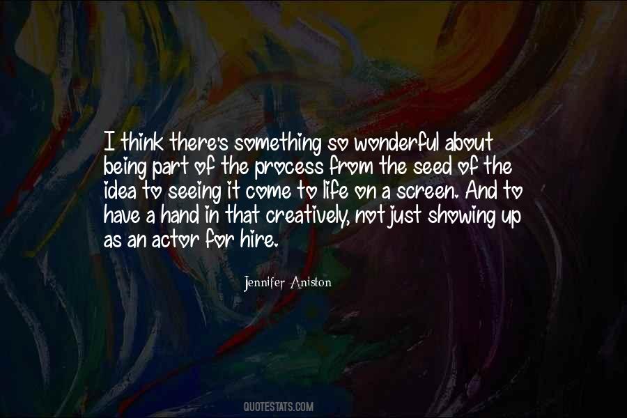 Quotes About Being A Part Of Something #1189970