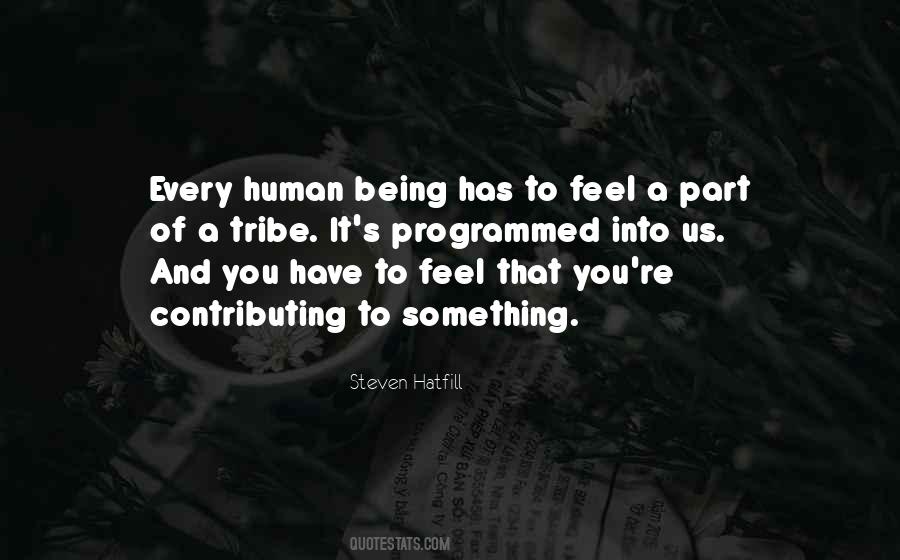 Quotes About Being A Part Of Something #855048