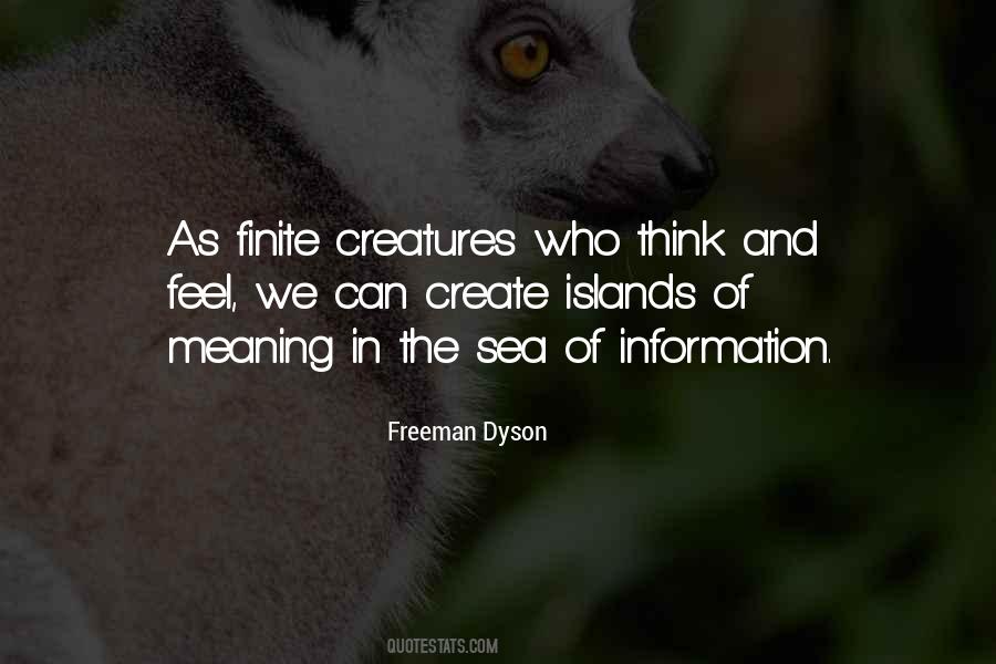 Quotes About Creatures Of The Sea #725945