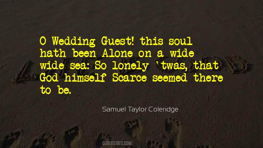 Quotes About Alone In The Sea #1721784