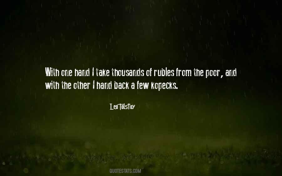 Poor Leo Quotes #224741