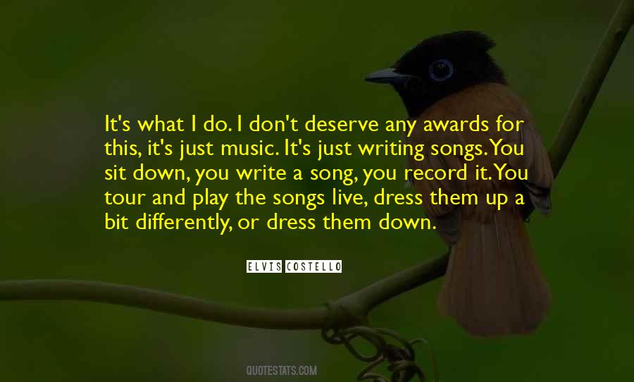 Quotes About Music Awards #1728356