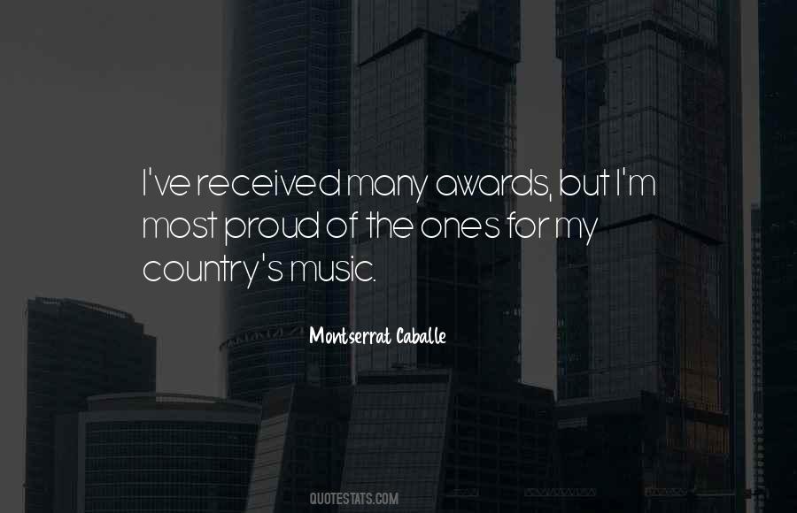 Quotes About Music Awards #1733729