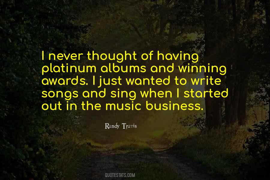 Quotes About Music Awards #1783872