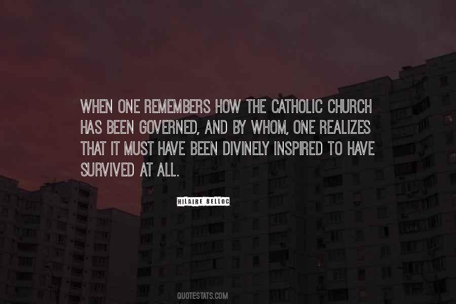 Quotes About Catholic Church #310642