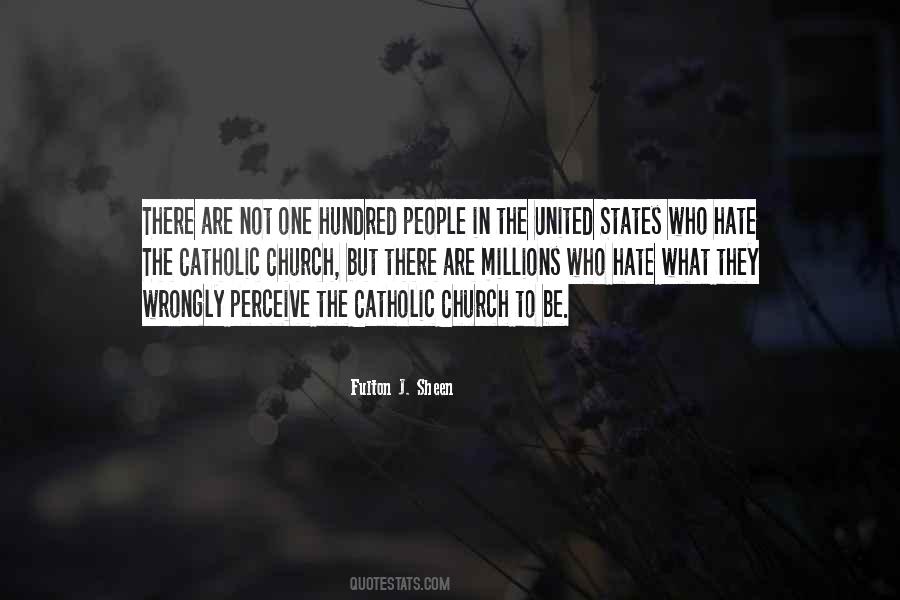 Quotes About Catholic Church #512352