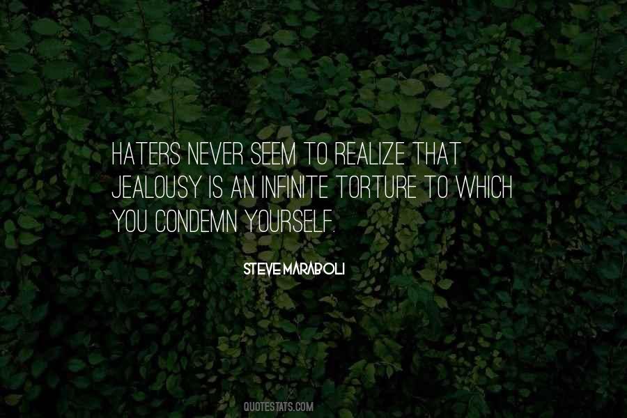 Quotes About Haters And Jealousy #135788