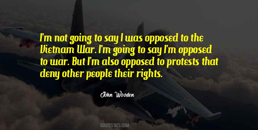 Quotes About Vietnam War Protests #1240069