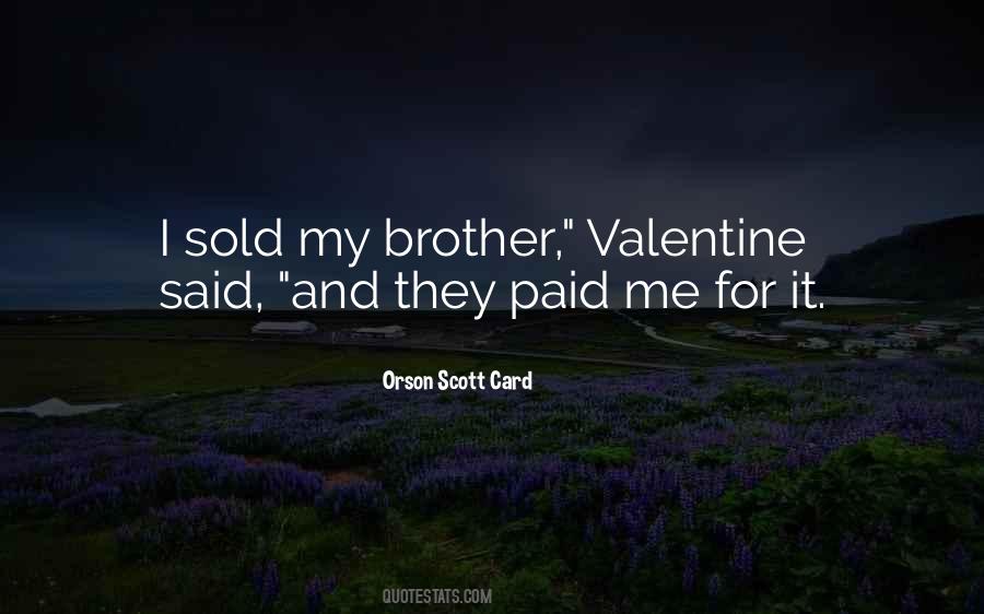 Valentine Card Quotes #1822652