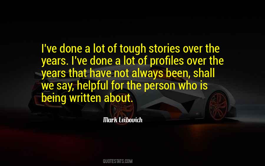 Quotes About Profiles #1774515