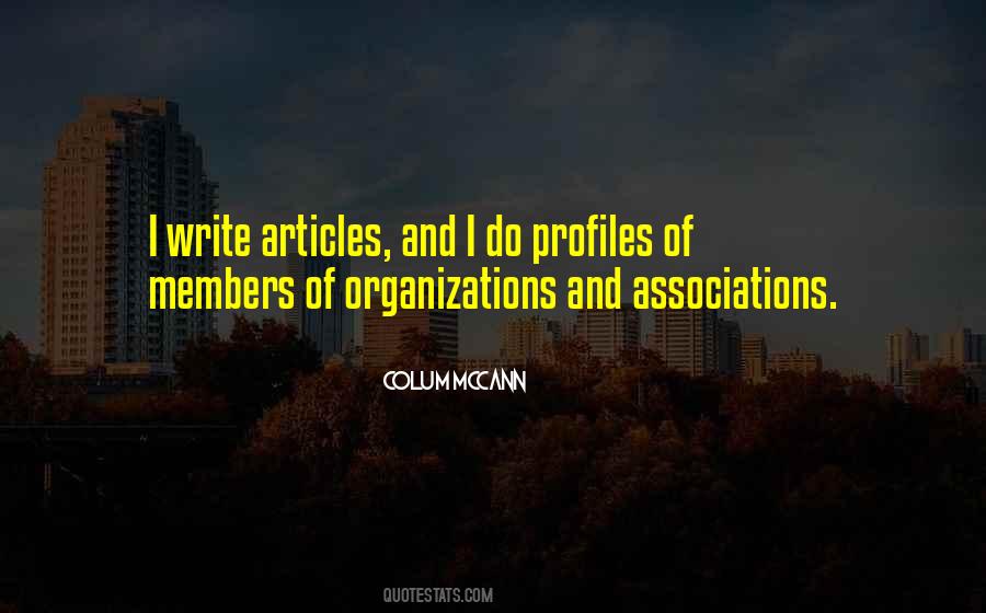 Quotes About Profiles #1812443