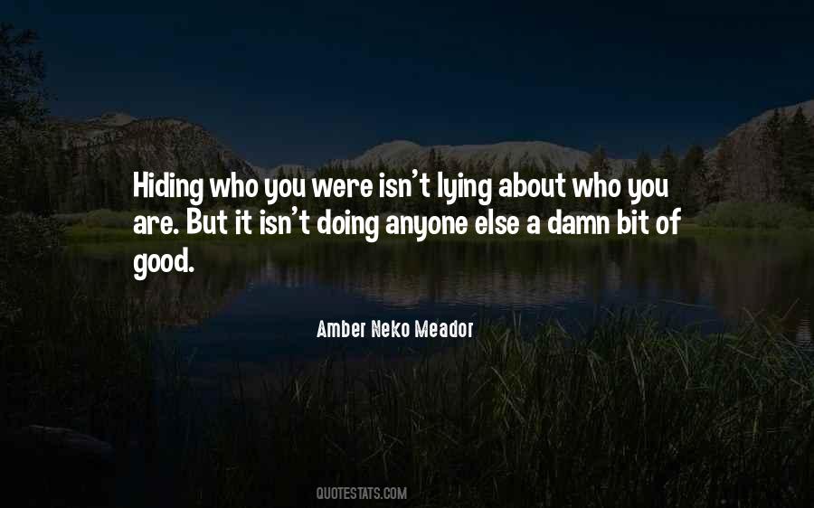 Amber Meador Quotes #246990