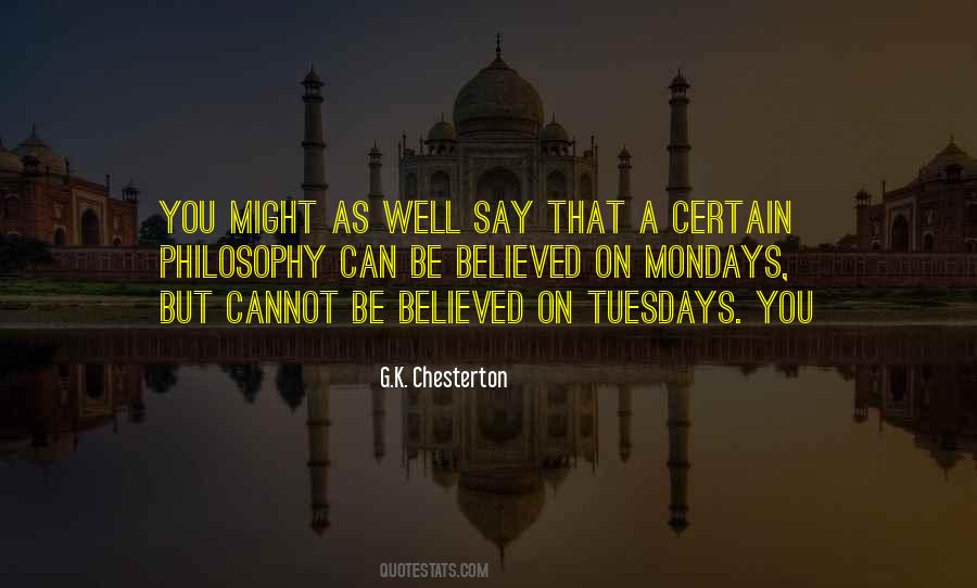 Quotes About Tuesdays #1030260