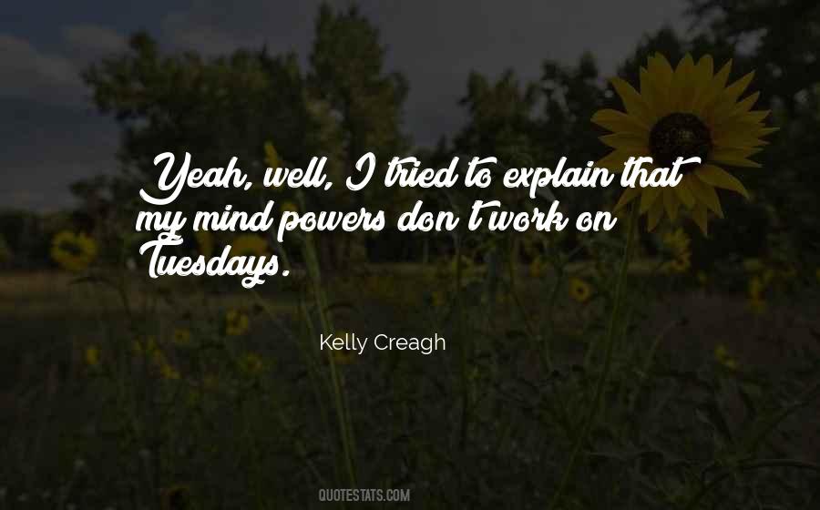 Quotes About Tuesdays #1455801