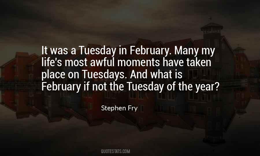 Quotes About Tuesdays #212615