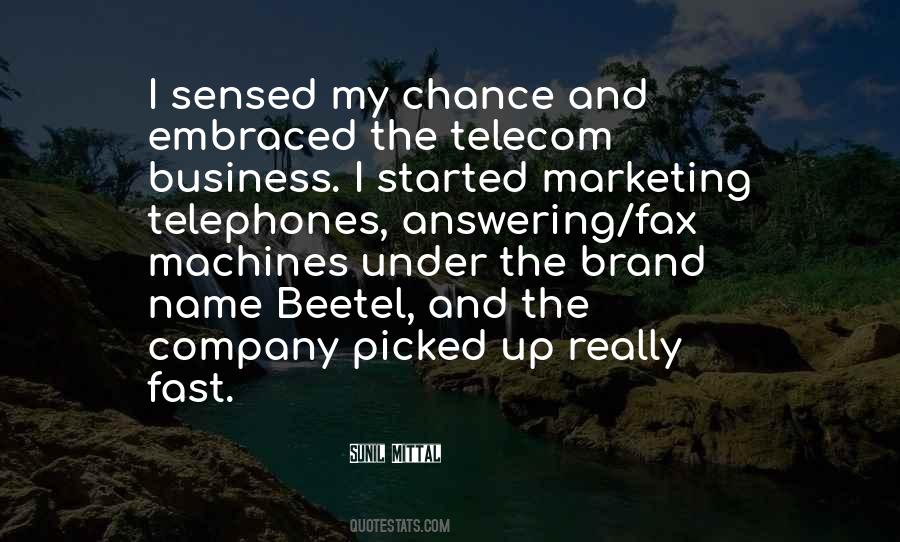 Quotes About Telecom #890686