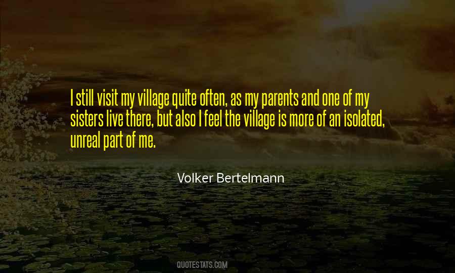 Quotes About My Village #1190279