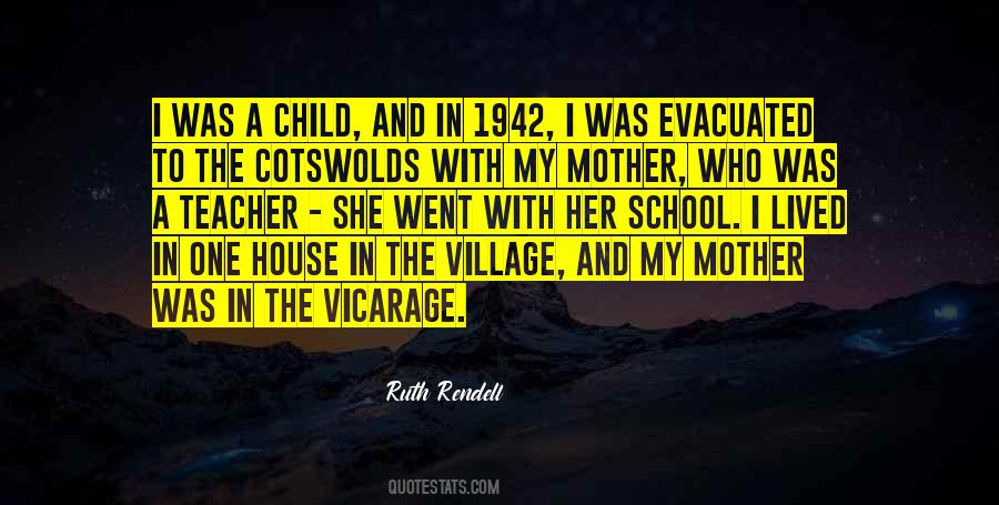 Quotes About My Village #236387