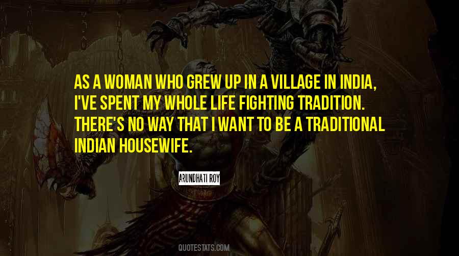Quotes About My Village #91459