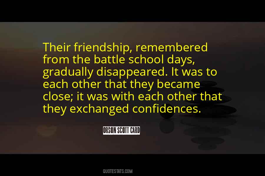 Quotes About School Days #511347