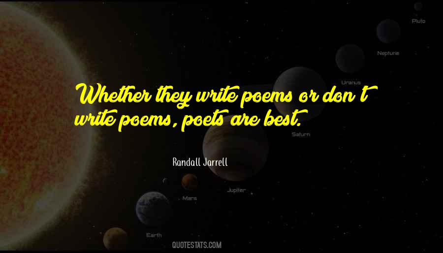 Best Poet Quotes #697812