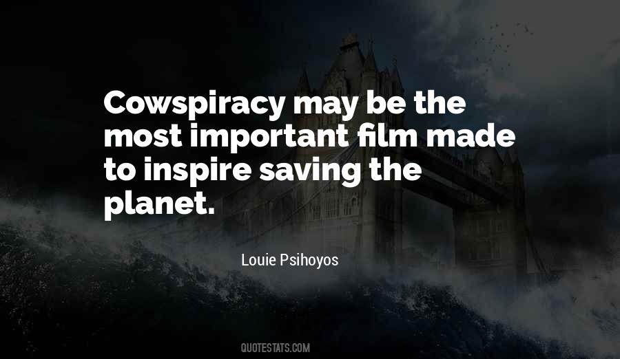 Quotes About Saving The Planet #5612